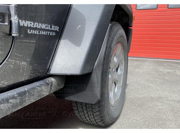 Skvettlapper til Jeep Wrangler | 100% passform | gytisautek.no