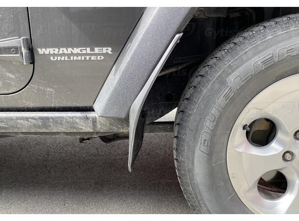 Skvettlapper til Jeep Wrangler | 100% passform | gytisautek.no