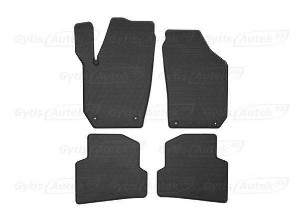 Gummimatter | Skoda Fabia 2007-2015 | gytisautek.no