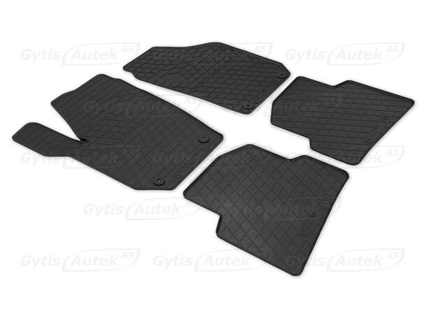 Gummimatter | Skoda Fabia 2007-2015 | gytisautek.no