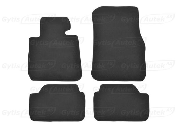 Gulvmatter i stoff til BMW 1 ser. F20/F21 2011-2019 | gytisautek.no