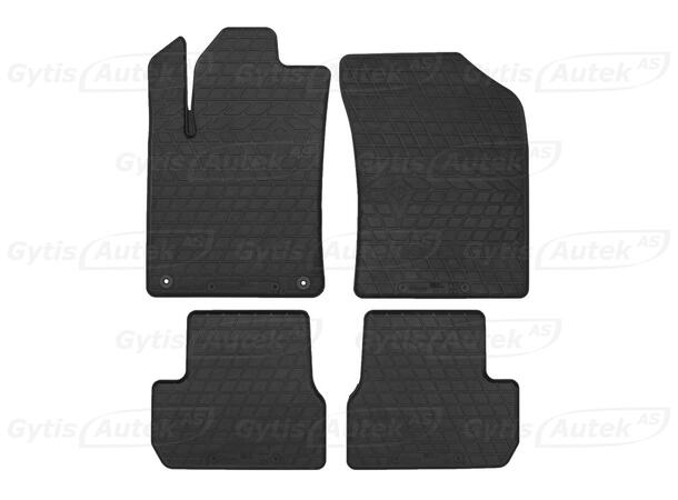 Gummimatter til Citroen C3 2009-2016| gytisautek.no