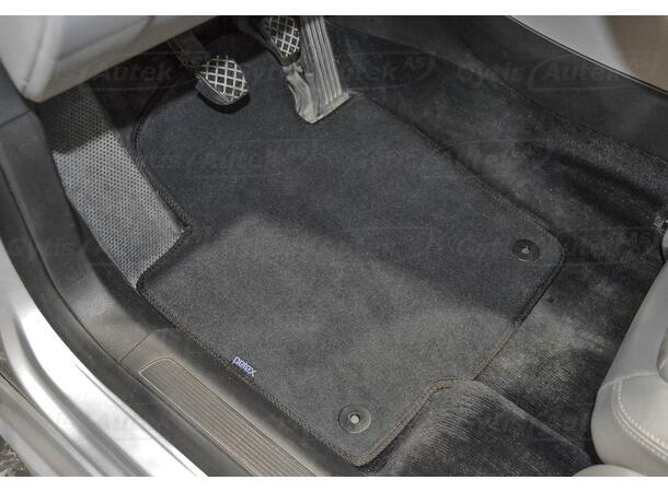 Gulvmatter i stoff til VW Passat B6 2005-2010 | gytisautek.no