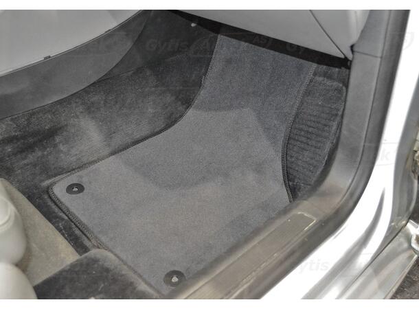 Gulvmatter i stoff til VW Passat B6 2005-2010 | gytisautek.no