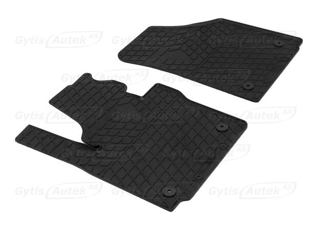 Gummimatter til VW Caddy 2016-2020| gytisautek.no
