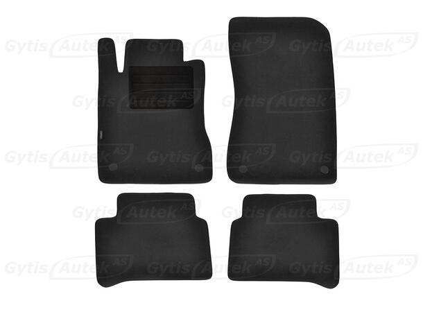 Gulvmatter i stoff til MB E-Klasse W211 2002-2009 | gytisautek.no