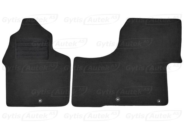 Gulvmatter i stoff til MB Sprinter W906 2006-2018 | gytisautek.no