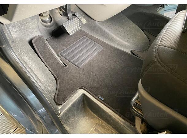 Gulvmatter i stoff til VW T5 2014-2015 | gytisautek.no