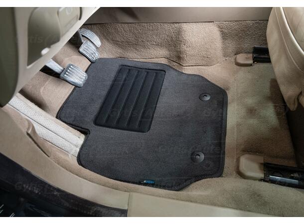 Gulvmatter i stoff til Volvo S80 2006-2016 | gytisautek.no