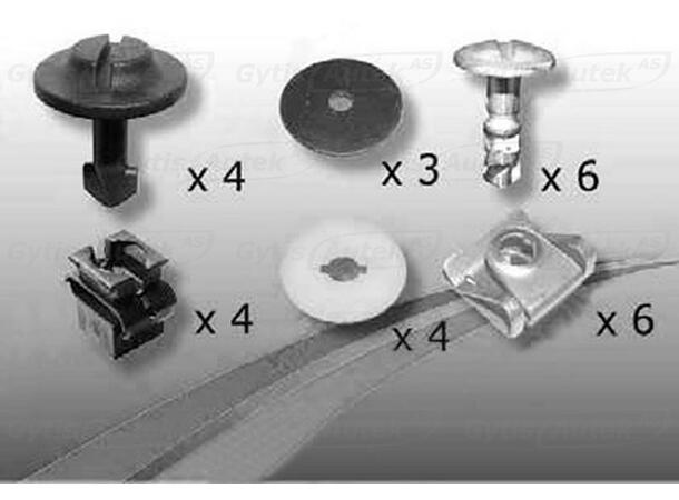 Monteringssett til bunnplate for Skoda Superb | gytisautek.no