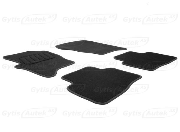Gulvmatter i stoff til Land Rover Discovery 3 | gytisautek.no