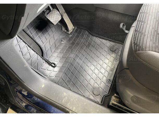 Gummimatter til VW Caddy 2016-2020| gytisautek.no