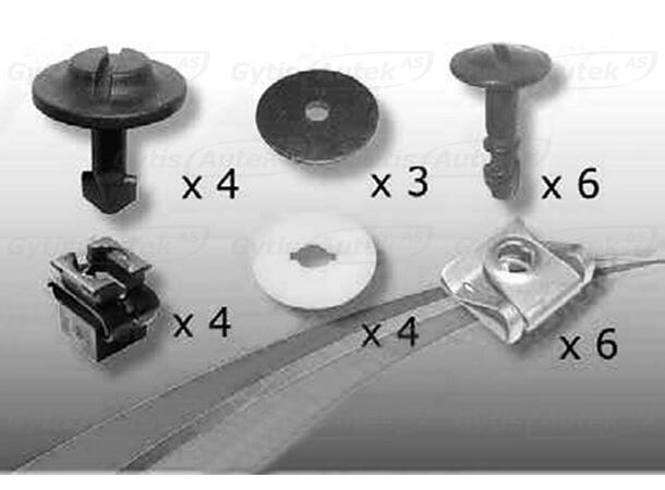 Monteringssett til bunnplate for Skoda Superb | gytisautek.no