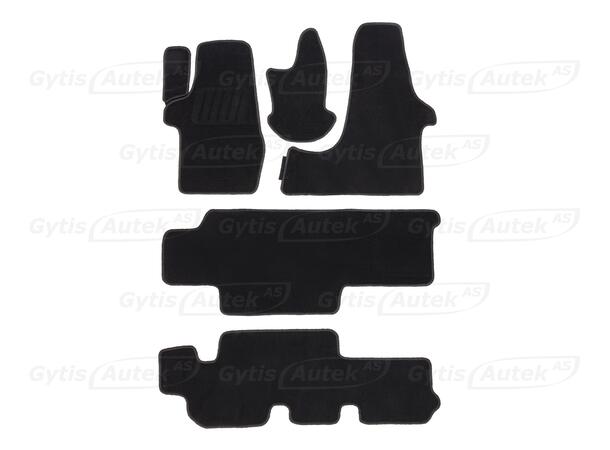 Gulvmatter i stoff til VW T5 2003-2015 | gytisautek.no