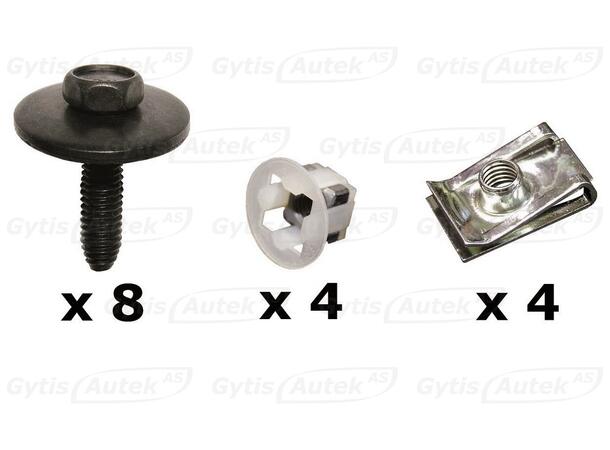 Monteringssett til bunnplate for Renault Laguna | gytisautek.no