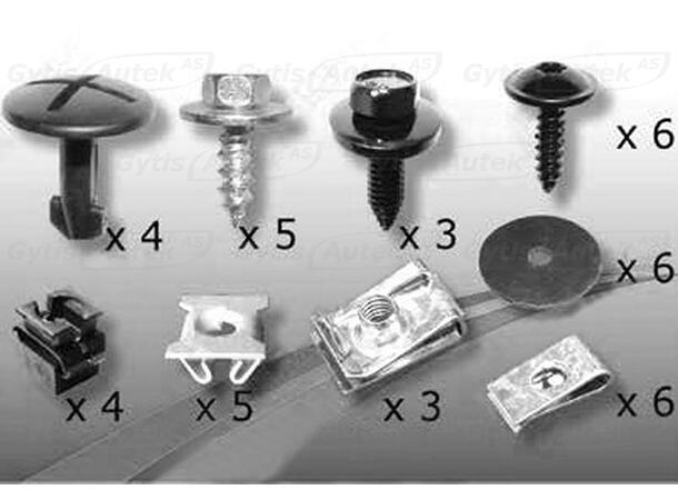 Monteringssett til bunnplate for Audi A6 2005-2011 | gytisautek.no