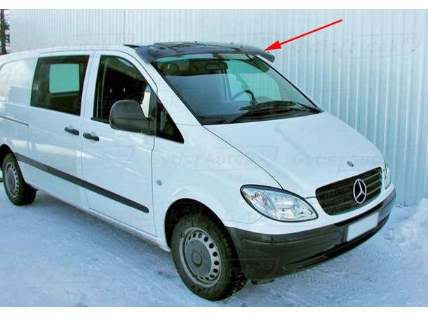 Solskjerm til Mercedes-Benz Vito W639 2003-2014 | gytisautek.no
