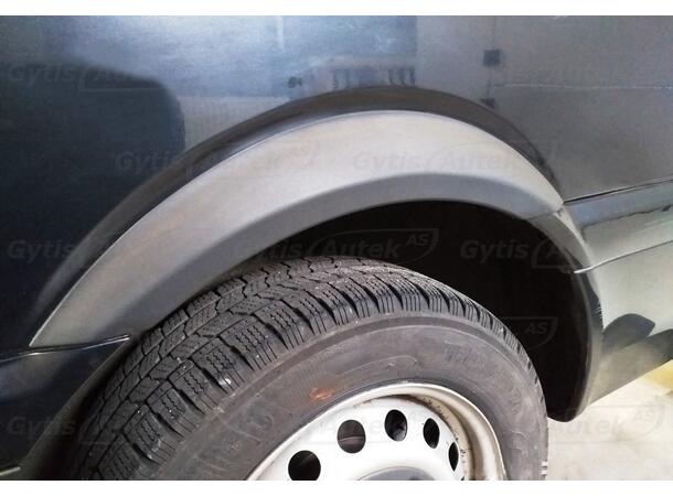 Bakskjermbeskyttere. Plast MB Vito W639 2003-2014 