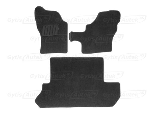 Gulvmatter i stoff til Toyota Hiace 1995-2007 | gytisautek.no
