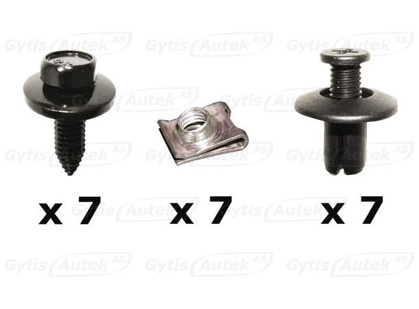 Monteringssett til bunnplate for Kia Ceed 2010-2012 | gytisautek.no