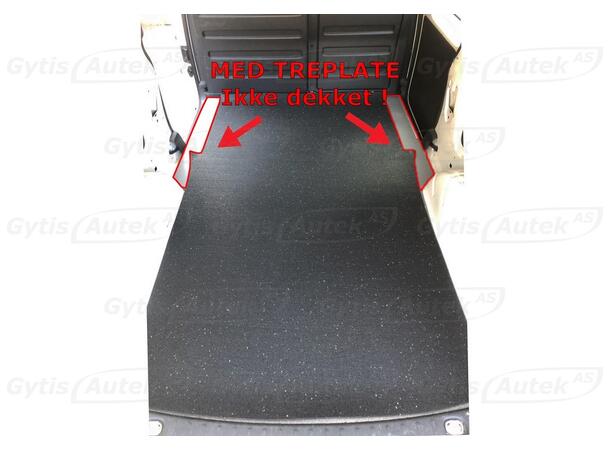Vareromsmatte | Volkswagen Caddy Maxi 2016-2020 | gytisautek.no