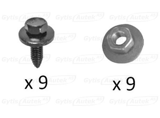 Monteringssett til bunnplate for Peugeot Boxer | gytisautek.no