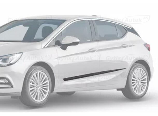 Sidelister til Opel Astra K 2016-> | gytisautek.no