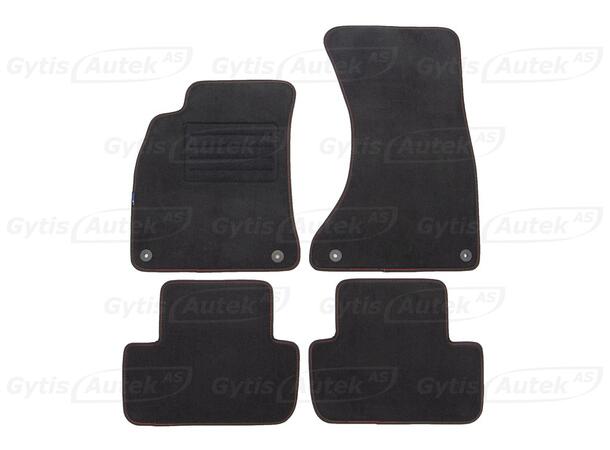 Gulvmatter i stoff til Audi A4 2008-2015 | gytisautek.no