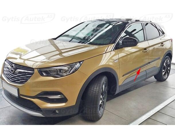 Sidelister til Opel Grandland X 2018-> | gytisautek.no