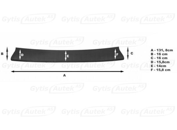 Bakfangerbeskytter til Citroen Berlingo 2008-2018 | gytisautek.no