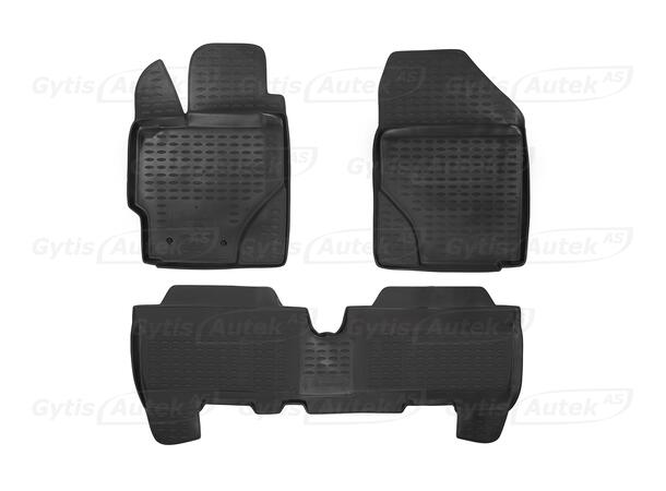 Gulvmatter til Toyota Yaris 2005-2010 | gytisautek.no
