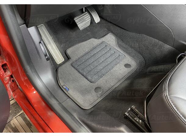 Gulvmatter i stoff til Renault Zoe 2020-> | gytisautek.no
