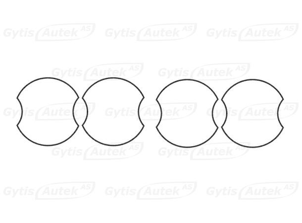 PPF folie | VW Caddy 2004-2015 | Dørhåndtak | gytisautek.no