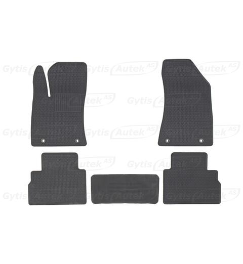 Gulvmatter. Gummi MG ZS EV 2020-&gt;