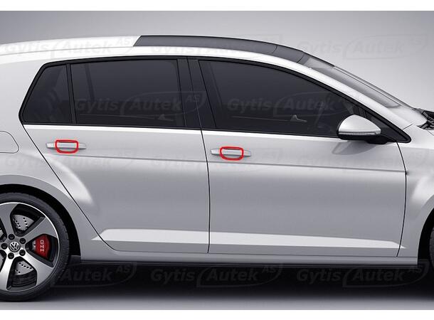 PPF folie | VW Golf VII 2012-2020 | Dørhåndtak | gytisautek.no