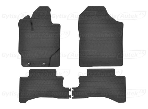 Gummimatter til Toyota Yaris 2014-2020 | gytisautek.no