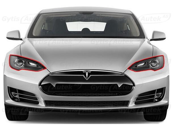PPF folie | Tesla Model S 2012-2017 | Lykter | gytisautek.no