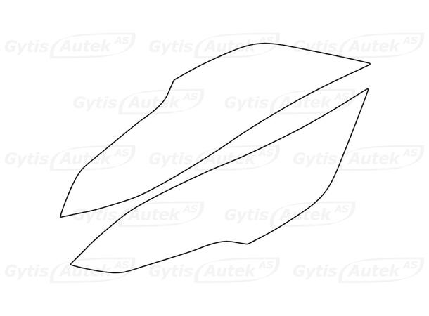 PPF folie | Tesla Model S 2012-2017 | Lykter | gytisautek.no